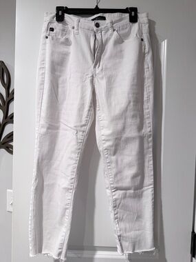 KanCan White Men's Straight Jeans